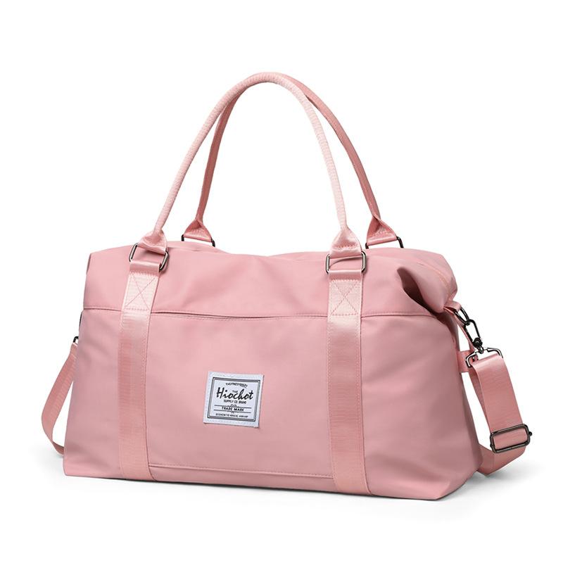 Дорожная сумка большой вместимости, женская сумка для багажа, отделение для сухих и влажных вещей, спортивная фитнес-сумка, легкая, для коротких деловых поездок