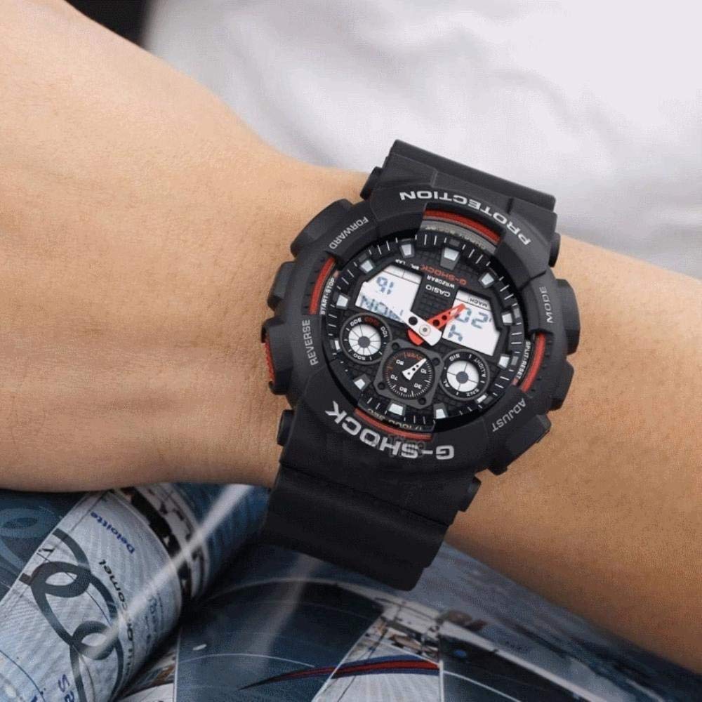 CASIO Watch Analog Digital Black Men G-SHOCK GA-100-1A4DR