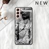 Крутой стеклянный чехол Chainsaw Man для Samsung Galaxy S22 S20 FE S21 Plus Чехол для телефона S10 5G S9 Note 20 Ultra 10 Lite