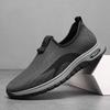 Мужская обувь дышащие кроссовки из летучей ткани мужская обувь на мягкой подошве для среднего и пожилого возраста нескользящие кроссовки