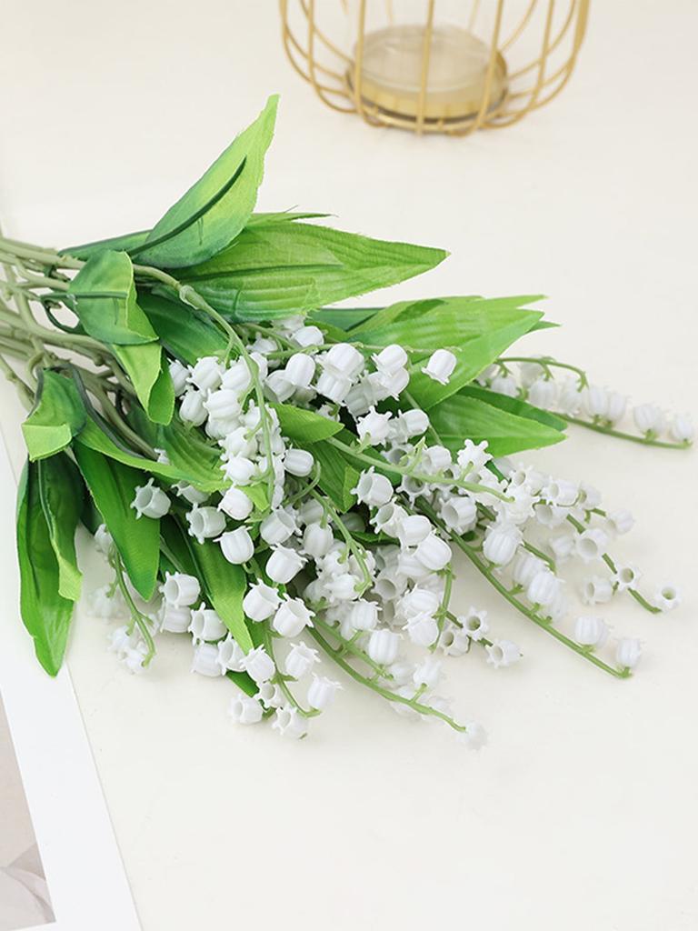 10 шт., искусственный цветок, колокольчик, орхидея, сделай сам, свадебная композиция, букет для дома, свадьбы, гостиной, украшение «сделай сам»