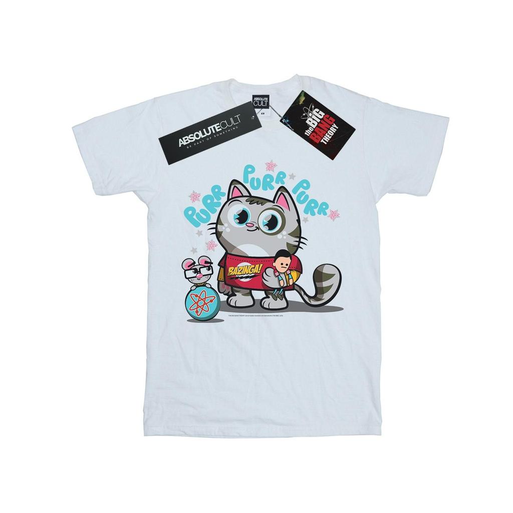 The Big Bang Theory Мужская футболка Bazinga Kitty