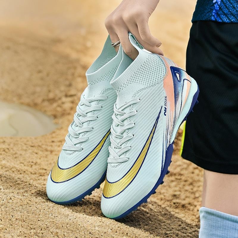 FG/TF Soccer Shoes Society Мужские футбольные бутсы Нескользящие бутсы для тренировок на открытом воздухе Кроссовки по мини-футболу Детская спортивная обувь