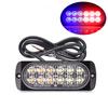 12 LED Strobe Lights Emergency Flashing Beacon Warning Light 12V 24V Stroboscopes For Auto DRL Car Truck Police Amber Red Blue