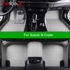 Car Floor Mats For Suzuki S-Cross 2014- Auto Carpets Foot Coche Accessorie