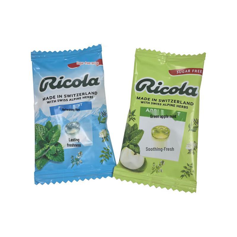 Ricola Леденцы без сахара Мята Пробная упаковка