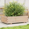VidaXL Planter 90x60x26.5 Cm Solid Pine Wood, Outdoor Planter, Flower Box, Plant Box, Planter 847343