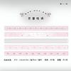 5pcs/box Korean Sweet Cool Cute Decoration Tape Handbook Scrapbooking Collage Material Sticker Roll School Stationery