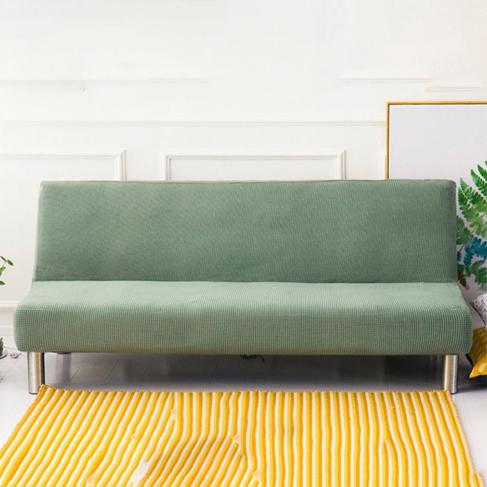 Removable Futon Sofa Cover Elastic Bench Cover Household Armless Sofa Slipcover  Home