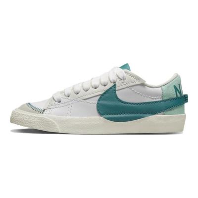 Женские кроссовки Blazer Low '77 Jumbo 'Бело-бирюзовые' Обувь для скейтборда DQ1470-106