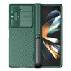 NILLKIN Чехол-подставка Camshield Kickstand 360° Защита объектива Силиконовая рамка Сдвижная крышка камеры Задняя крышка для Samsung Galaxy Z Fold 5 5G