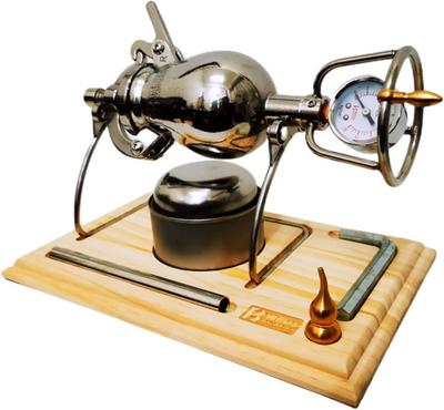 Мини-ручная машина для попкорна, домашний маленький усилитель зерна из нержавеющей стали 304, старомодный мини-горшок для попкорна