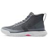 Star Series BB Round Toe Lace-Up Mid-Top Basketball Shoes Unisex Grey