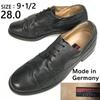 Туфли Lloyd Wingtip из кожи Размер в Германии 9.5 28.0 Черные Деловые Туфли(ИСПОЛЬЗОВАЛ)