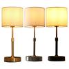 Metal Base Small Table Lamp USB Rechargeable Touch Control Portable Cordless Table Lamp 2200K Warm Light for Bedroom Bar Balcony