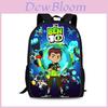 Детский рюкзак Ben 10 из нейлона с удобными лямками для школы и повседневного использования