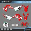 DSMTECH New Style Custom Team Graphics Backgrounds Decals Stickers Kit For GASGAS 2010 2011 EC MC 200 250 300 350 003