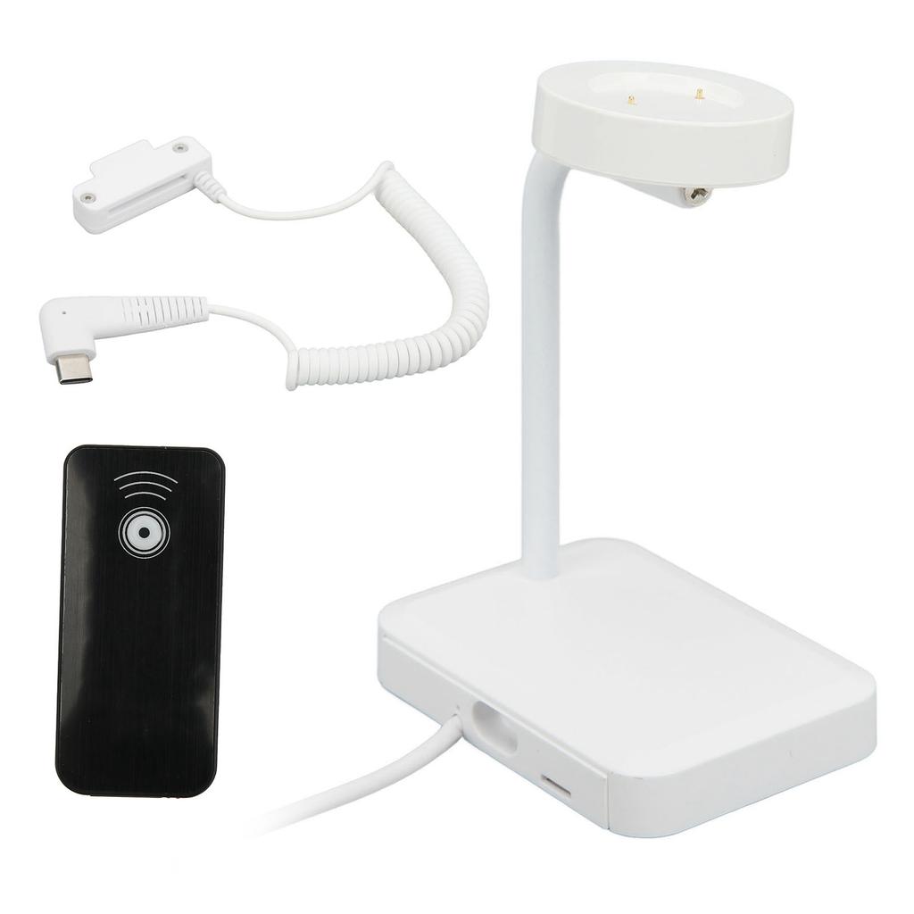 Anti Theft Watch Display Stand with Remote Control 90dB Security Alarm IR Unlock Magnetic Fast