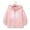 Zipper Hoodie Funny Casual Butterfly graphic Hoodies Jackets Boys Girls Y2k Zip Up Sweatshirt hoodies