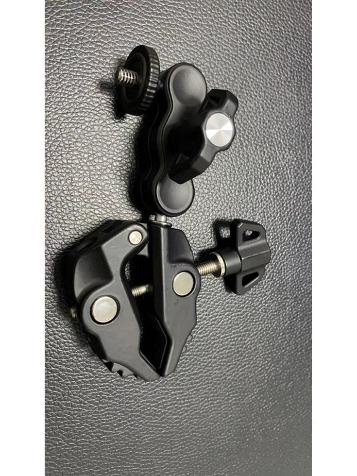Double-Headed Magic Arm Bracket with Flash Clamp