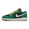 Детские кроссовки Air 1 Low SE GS Christmas Green Malachite Black DQ8421-300