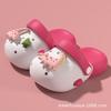 Cartoon children's clogs for summer, non-slip closed-toe sandals for boys and girls, cute infant and toddler outdoor slippers