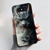 Чехол для LG Q8 (2017) Роскошный Милый Крутой Дракон Мальчики Девочки Черный Матовый Мягкий Силикон Чехол для Телефона Задняя Крышка Защитная Оболочка из ТПУ