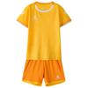 Kelme Boys' Soccer Uniform, Kids' T-Shirt and Pants Set, Soccer/Futsal Wear (Yellow, Size 160cm)