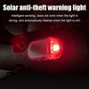 1Pcs Dummy Alarm Warning Anti-Theft LED Car Fake Security Powered Warning Solar Caution Lamp Imitation Light Wireless Flash G3G8