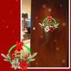 Hanging Christmas Wreath Timer Function Xmas Decorations LED Christmas Decorations  Wall