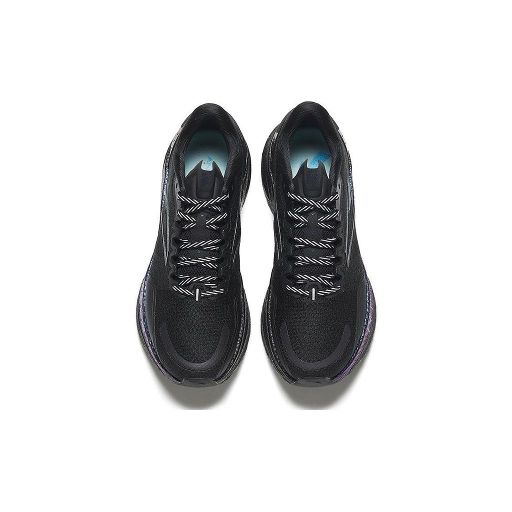 Anta Champion 2 Pro Fabric Nitrogen Technology Shock Absorbing Non-Slip Износостойкие Кроссовки для бега с низким верхом Мужские кроссовки Черные 112335580S-2