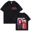 Футболка Singer Omar Courtz Primera Musa Мужская Женская Одежда Оверсайз Модная Футболка Чистый Хлопок Эстетичная Футболка с Коротким Рукавом