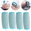 10/5pcs Replacement Roller Heads for Velvet Pedicure Foot File Refills Velvet Smooth Comfortable Cleanning Scrubbers