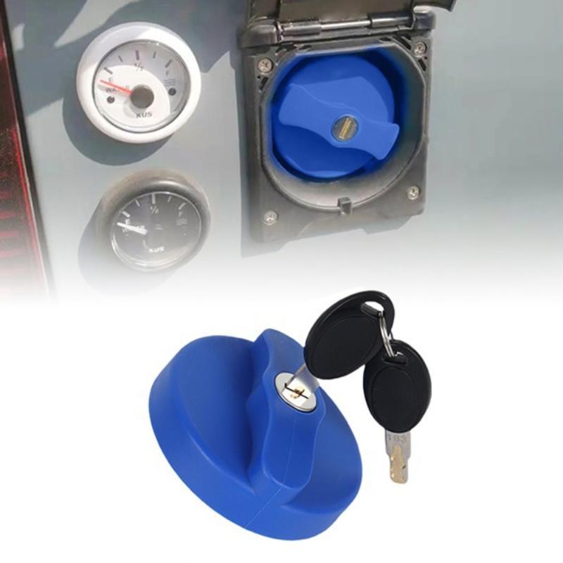 Запирающаяся крышка-заливная горловина для воды RV Zadi Lock с 2 ключами. Удобная для автодома, кемпера, прицепа-дачи.