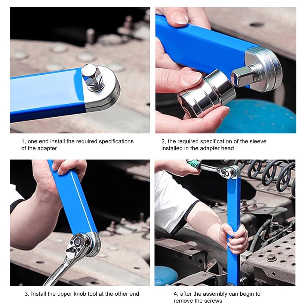 Прецизионно изготовленный квадратный адаптер для торцевой головки для повышения эффективности и долговечности инструмента при выполнении различных ремонтных задач