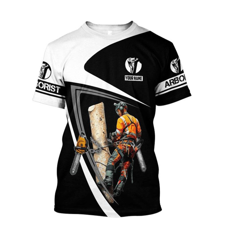 Летняя мужская быстросохнущая футболка Lumberjack с 3D-принтом, свободная, модная, большого размера, с коротким рукавом, качественная рубашка