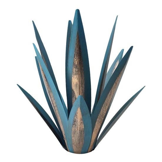 Большая текила деревенская скульптура металлическая текила растение садовая статуя открытый двор газон железная художественная фигурка для домашнего патио декор