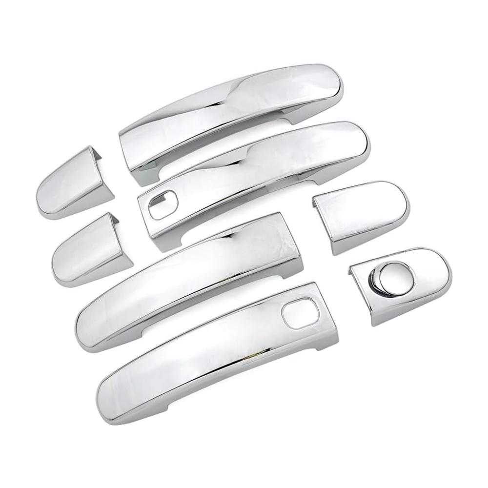 Набор из 8 хромированных накладок на ручки дверей для Ford Escape 13-19 Focus 12-18 C-Max 13-18