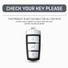 Colorful TPU Car Remote Key Case Control Protective Cover For Volkswagen VW CC Passat B6 B7 Passat 3C CC Protector Fob Keyless