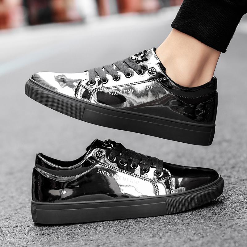 Горячая Распродажа Модная мужская обувь Роскошные повседневные блестящие кроссовки Мужская хип-хоп уличная обувь Суперзвезда Дизайнерская обувь Мужская обувь для скейтборда