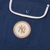 New Era SS23 Серия Колледж-Клуб Логотип MLB New York Yankees Вышивка Винтажная Рубашка с Остроконечным Воротником Унисекс Рубашки Темно-синий 13558576