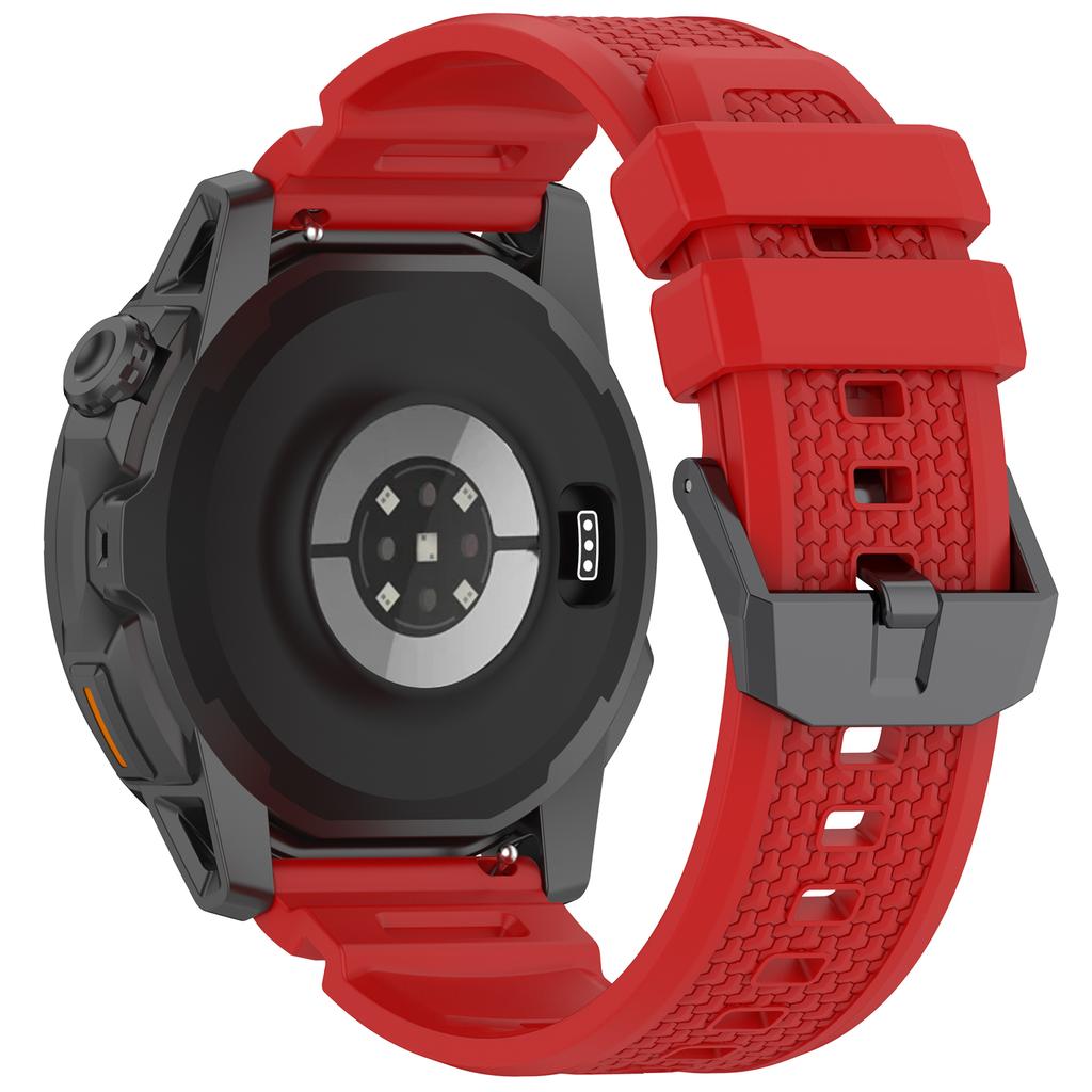 24mm Armor Watch Band for Coros Nomad/Garmin Venu X1/TicWatch Atlas Adjustable Silicone Strap