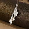 Women's Koi Carp Pendant Necklace - Chinese Style Fish Collarbone Chain Gift
