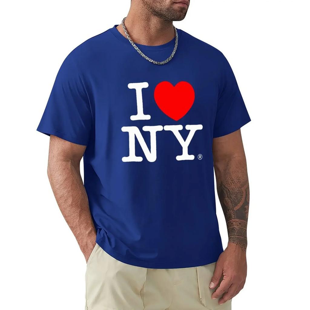 I Love New York Tourist I Heart Ny T Shirt Harajuku Short Sleeve T-shirt 100% Cotton Graphics Tshirt Tops