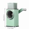 Vegetable Shredder Rotary Cheese Grater Manual Ice Shaved Machine Nut Grinder  Smoothies