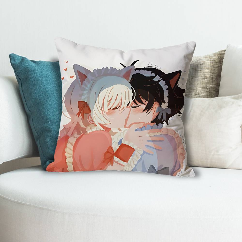 SSaihate SStation Game Anime Celebrity Merchandise AllMatch Printed Pillow Case Sofa Car Office Room Decoration Protector