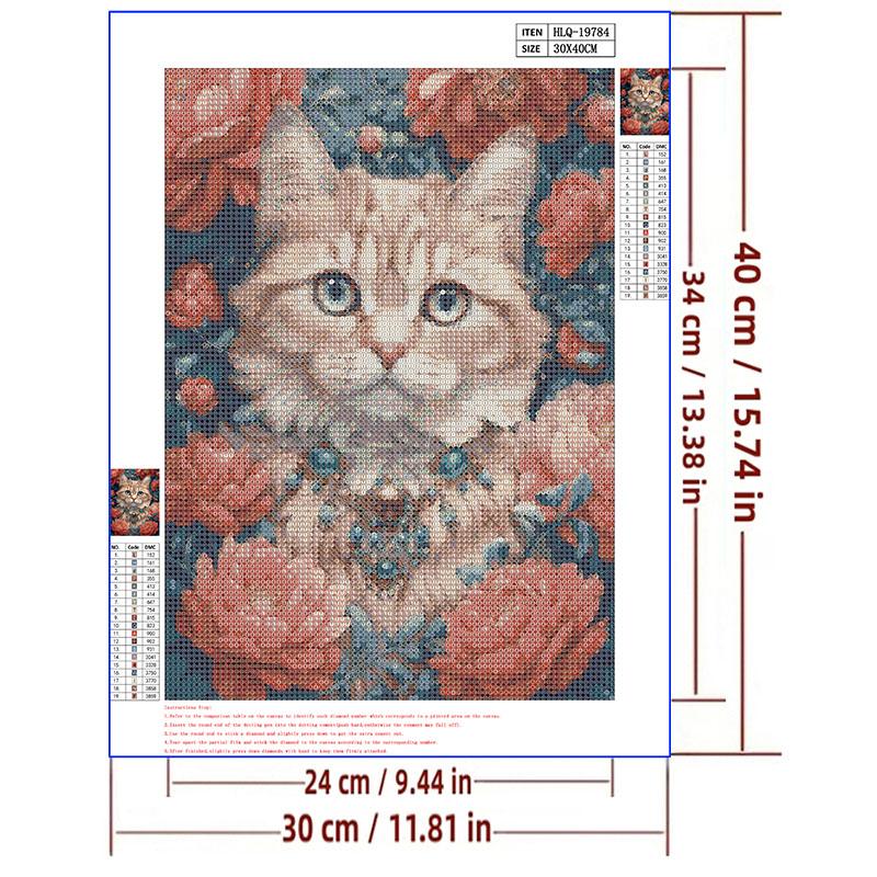 5d DIY Алмазная картина вышивка крестом милые животные кошка алмазная вышивка мозаика полный круглый дрель домашний декор