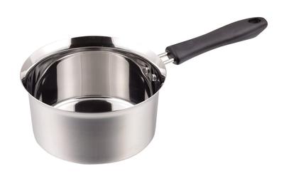 Перламутровый металл, сделано в Японии, горшок Yukihira, 14 см, совместимый с IH, легко наливаемый, нержавеющая сталь, сделано в Японии, HB-1886