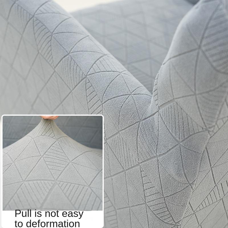Чехол для дивана Cross-Border Diamond Jacquard All-inclusive Elastic для одного сиденья, чехол для маленького дивана, утолщенный универсальный чехол от пыли