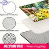 Pokemon Forest Festival Print Non-slip Doormat, Soft Absorbent Floor Rug for Home Decor